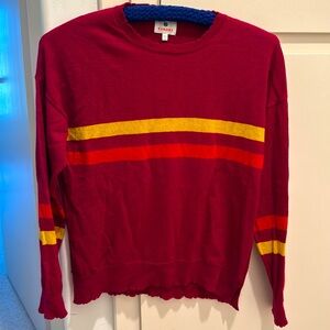 Sundry cashmere red sweater